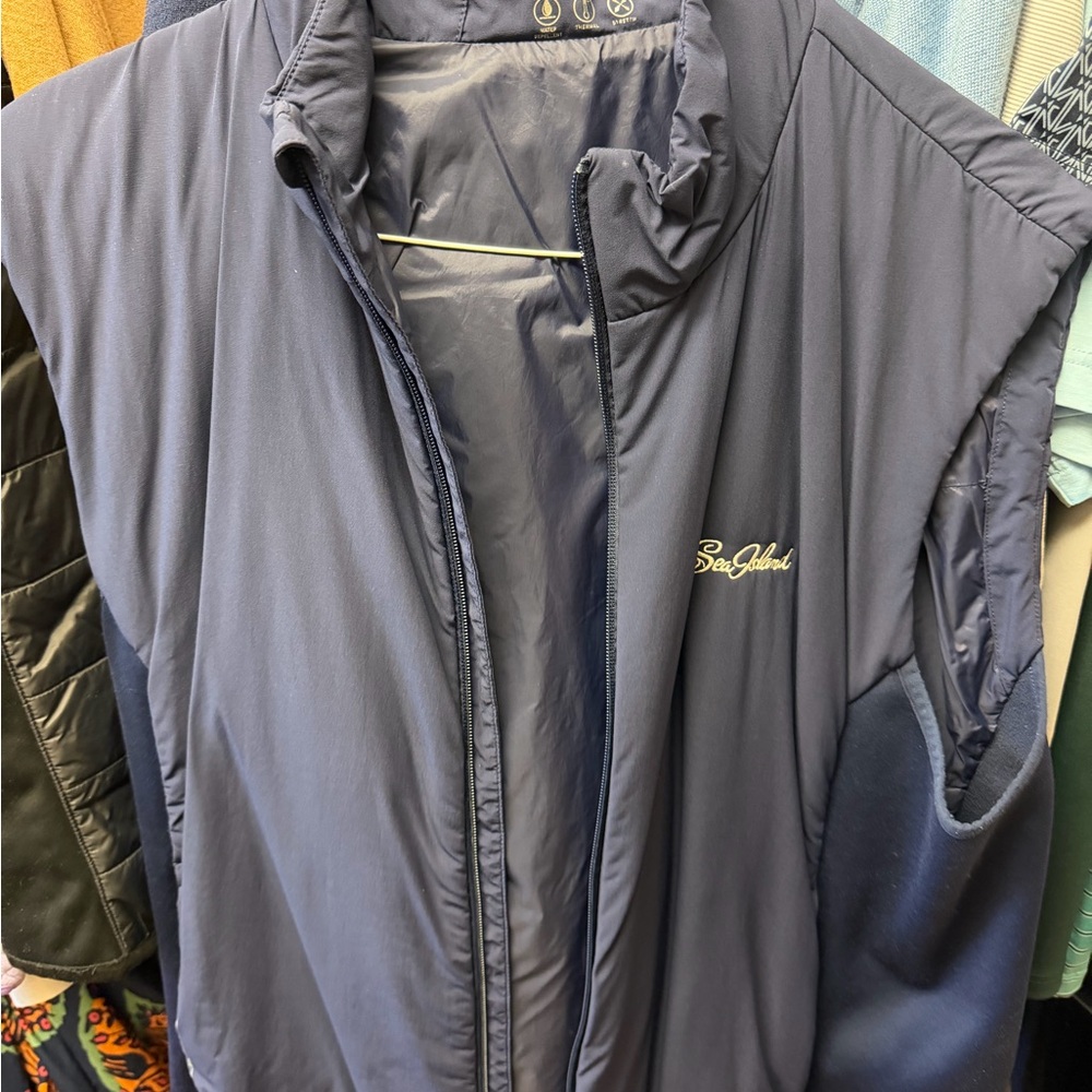 Polo RLX Blue Sea Island Golf Vest - XL